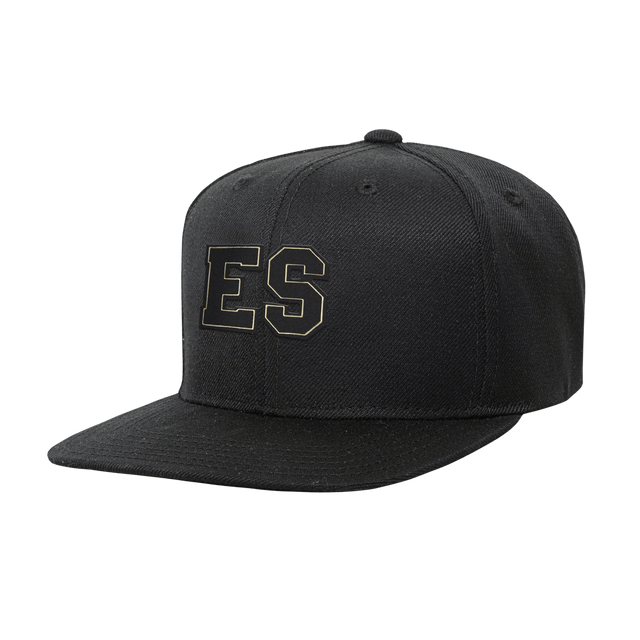 El Salvador Black Flat Hat - MuchoFut