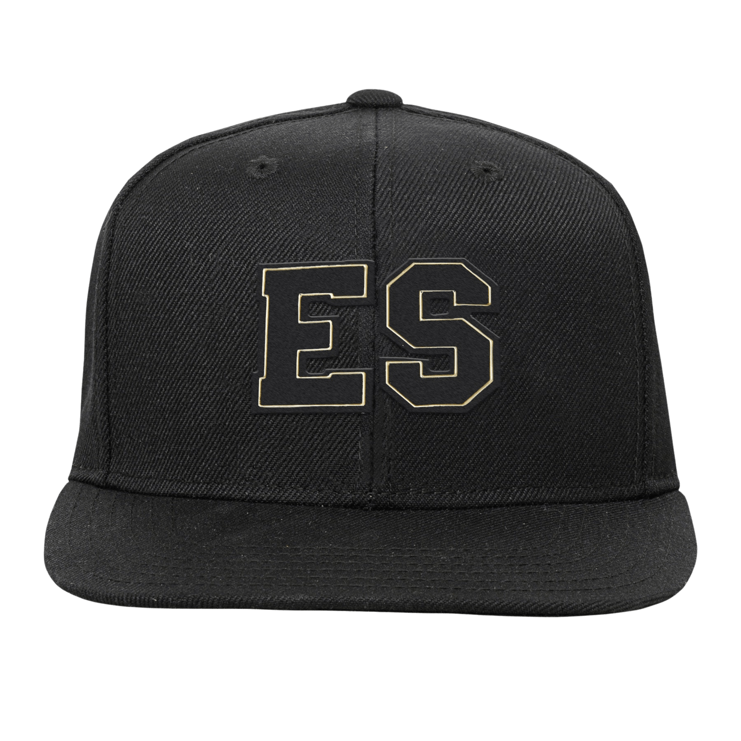 El Salvador Black Flat Hat - MuchoFut