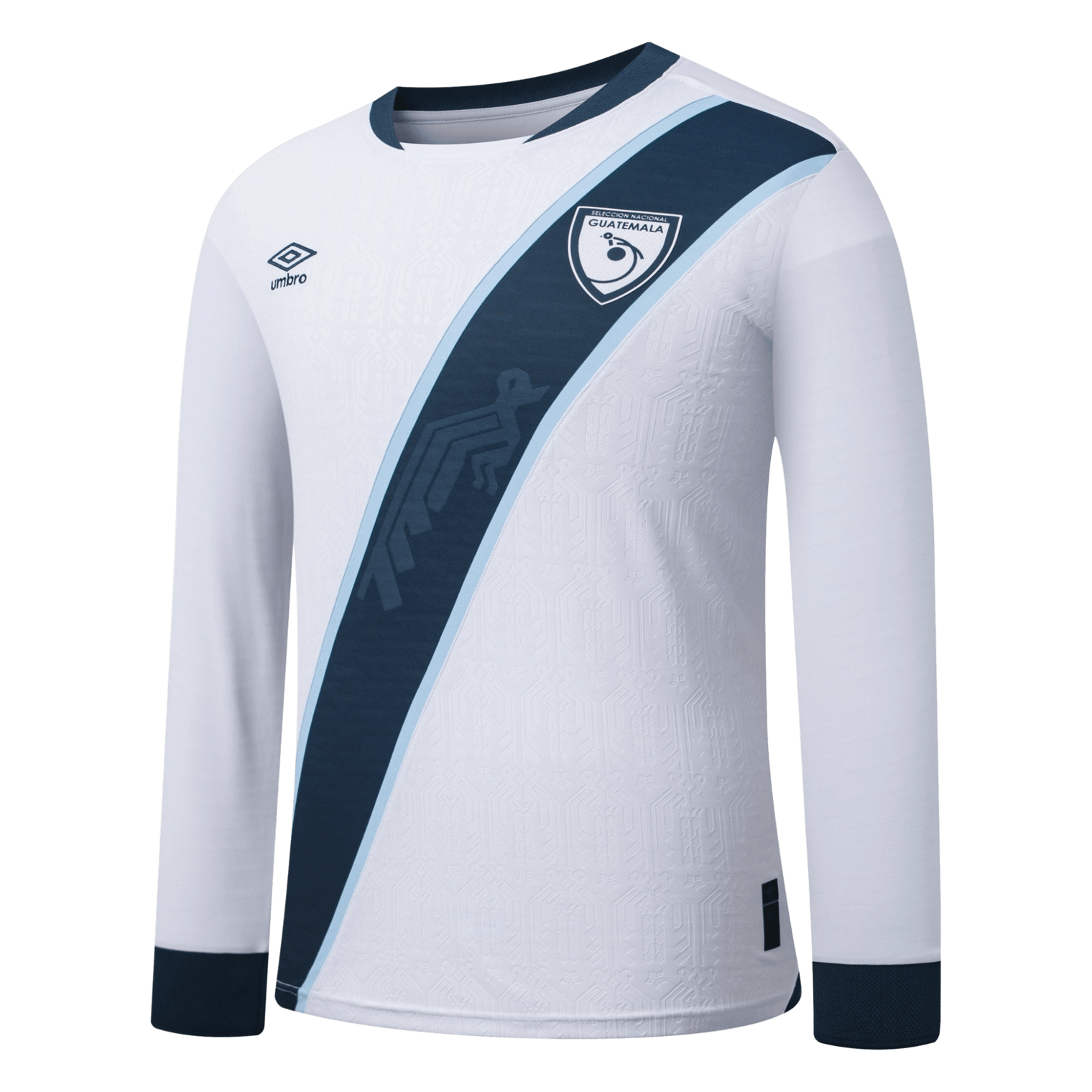 Guatemala Men's Home Long Sleeve Jersey 2025/26 - MuchoFut