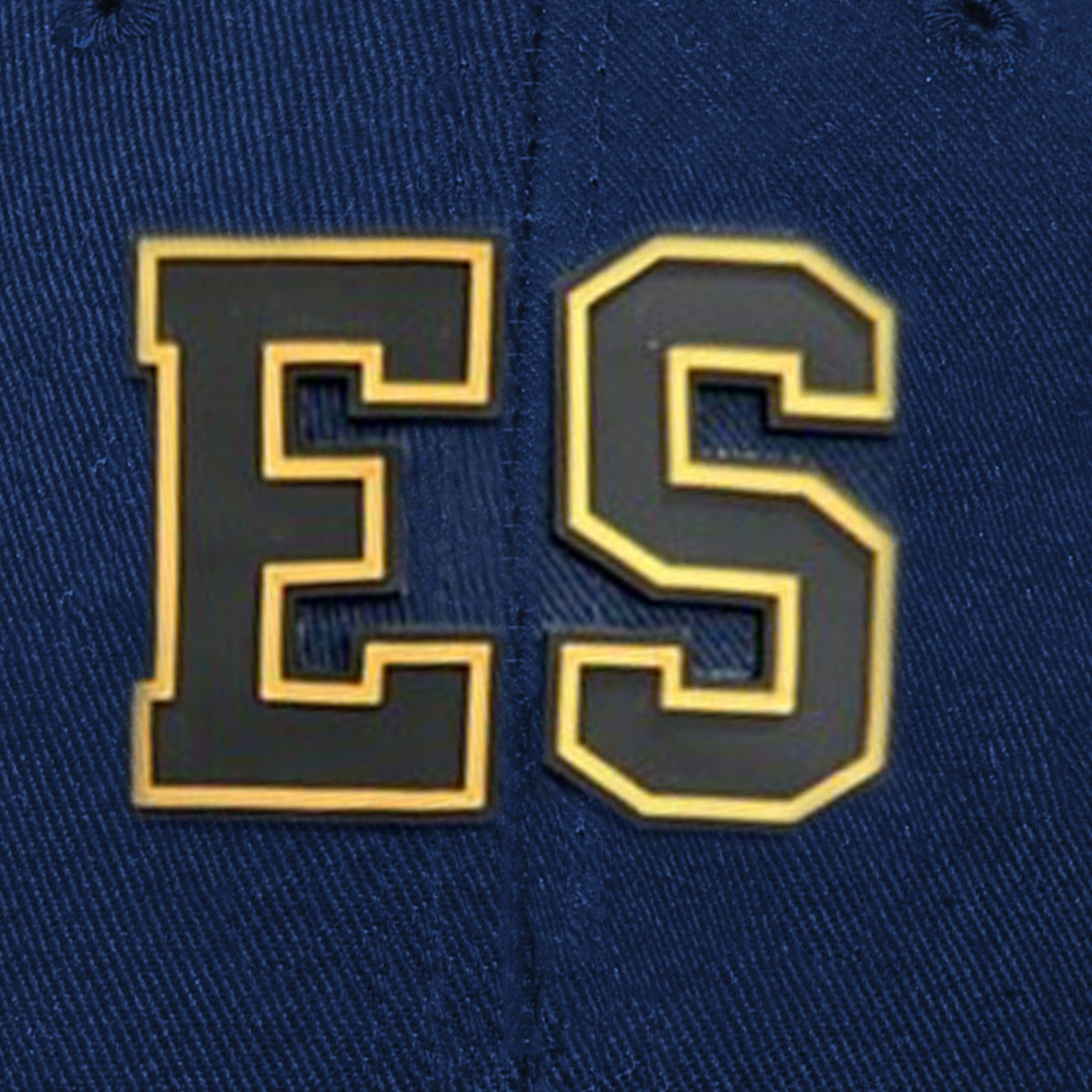 El Salvador Initials Yellow ES