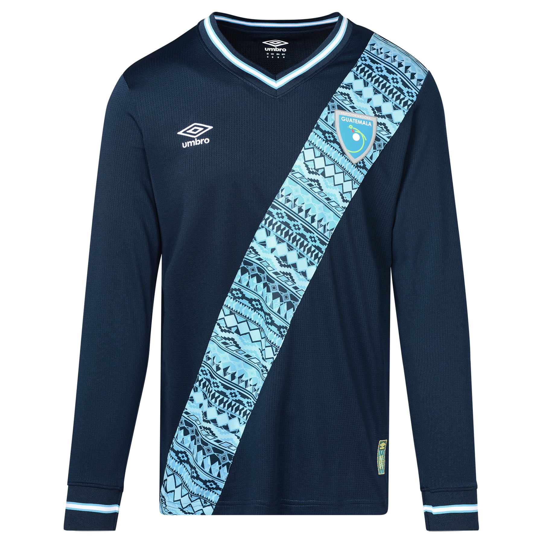 Guatemala Men's Away Long Sleeve Jersey