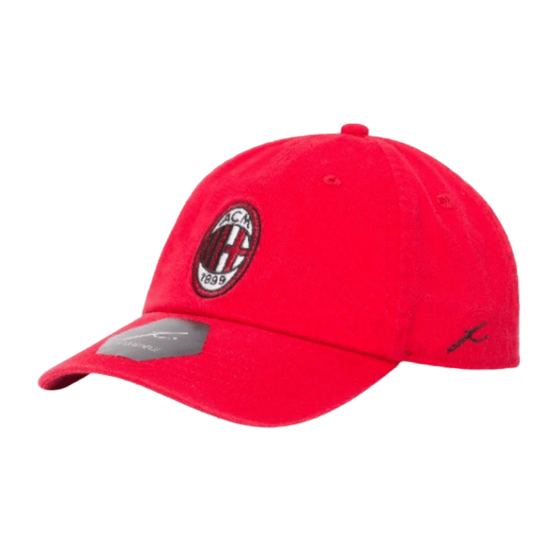 AC Milan Red Bamboo Dad Hat - MuchoFut