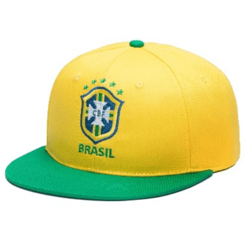 Brasil Flat Snapback Hat - MuchoFut