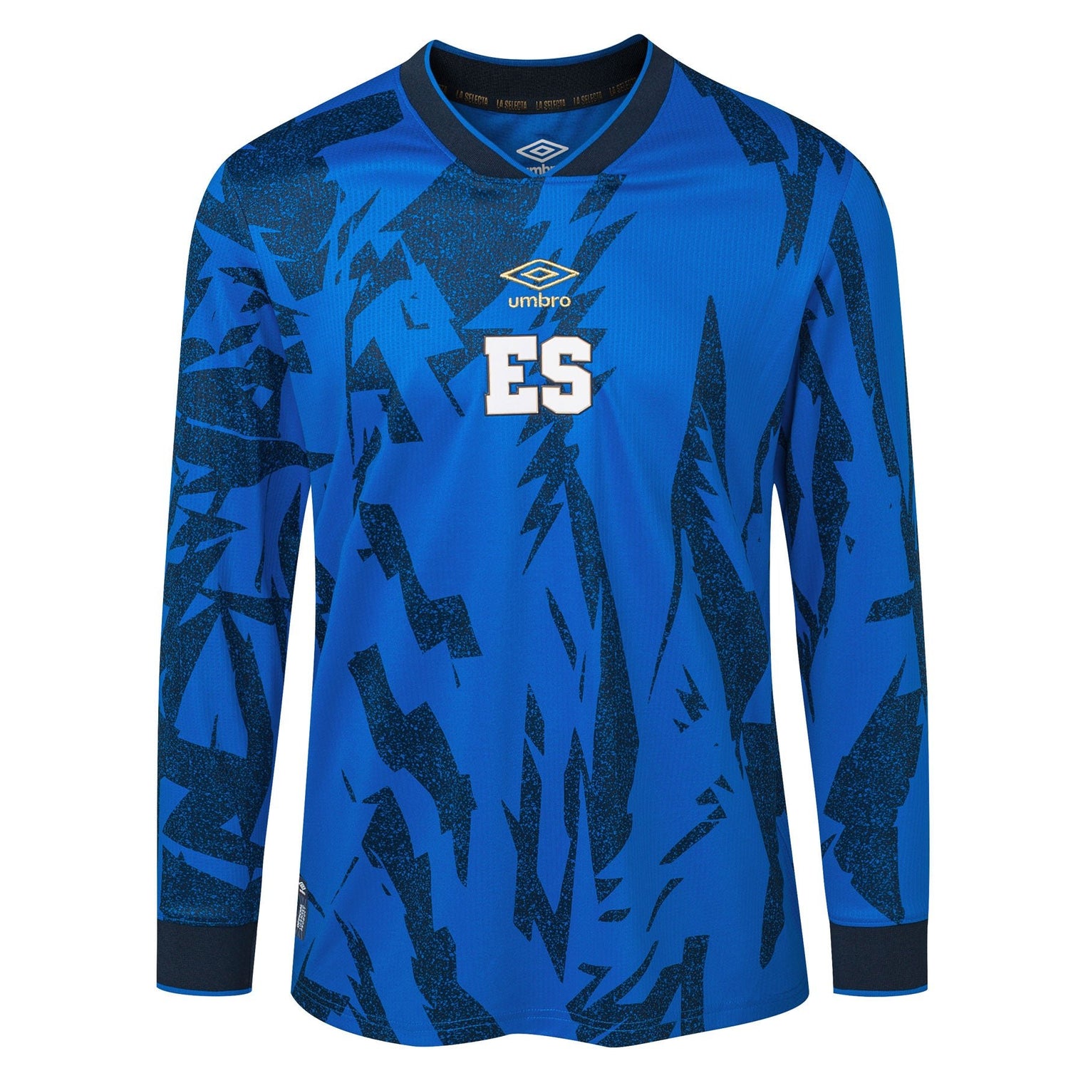 El Salvador Men's Home Long Sleeve Jersey 2023 - MuchoFut