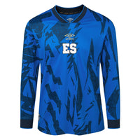 El Salvador Men's Home Long Sleeve Jersey 2023 - MuchoFut