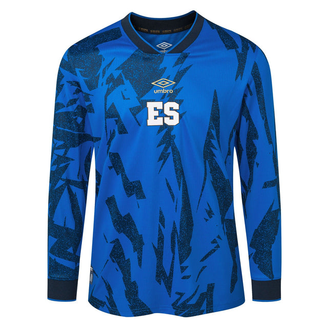 El Salvador Men's Home Long Sleeve Jersey 2023 - MuchoFut