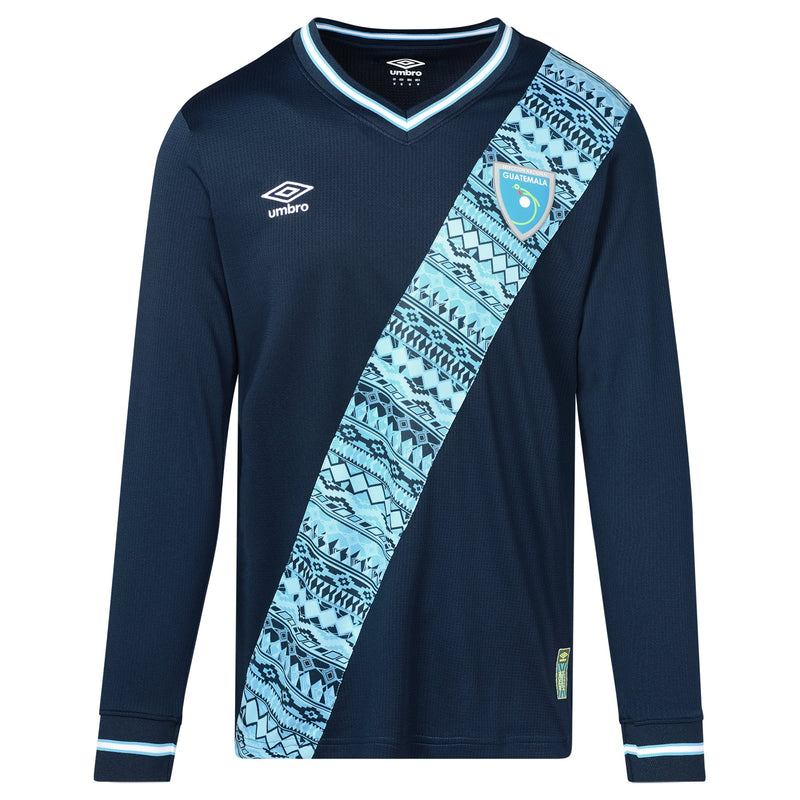 Guatemala Men's Away Long Sleeve Jersey - MuchoFut