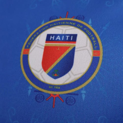 Haiti Men's Soccer Team Fans Jersey Blue - MuchoFut