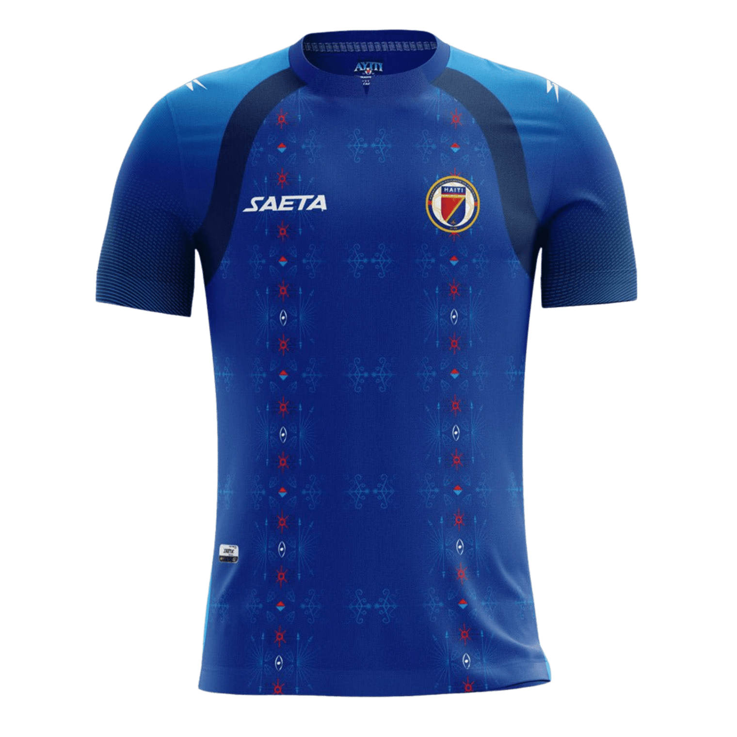 Haiti Men's Soccer Team Fans Jersey Blue - MuchoFut