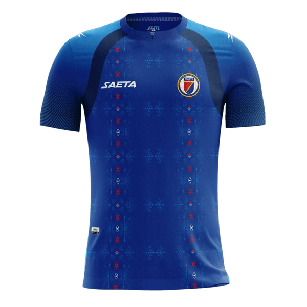 Haiti Men's Soccer Team Fans Jersey Blue - MuchoFut