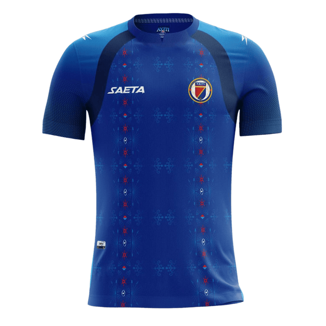 Haiti Men's Soccer Team Fans Jersey Blue - MuchoFut