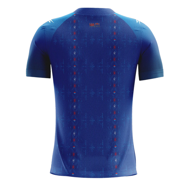 Haiti Men's Blue Jersey 2025/26 Back - MuchoFut