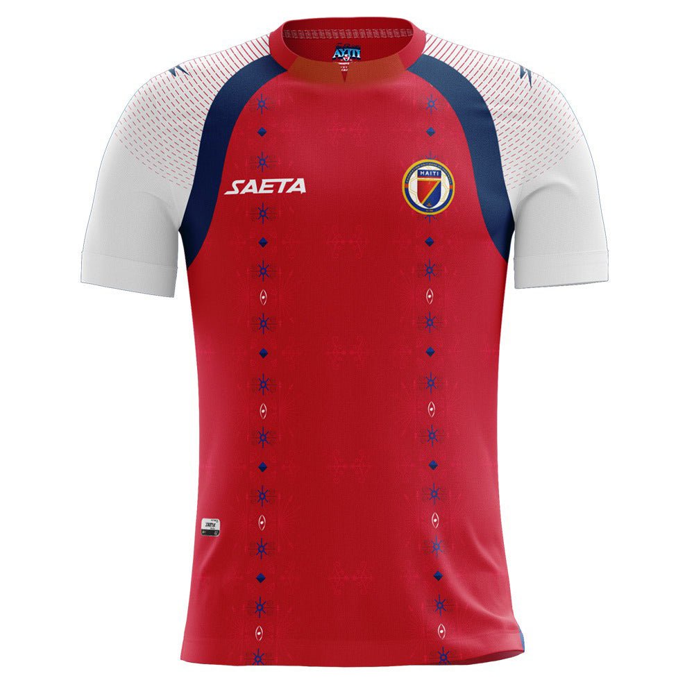 Haiti Men's Soccer Team Fans Jersey Red - MuchoFut