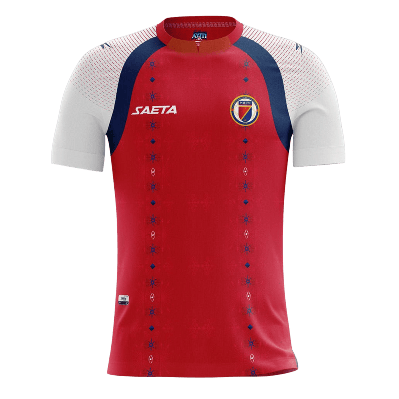 Haiti Men's Soccer Team Fans Jersey Red - MuchoFut