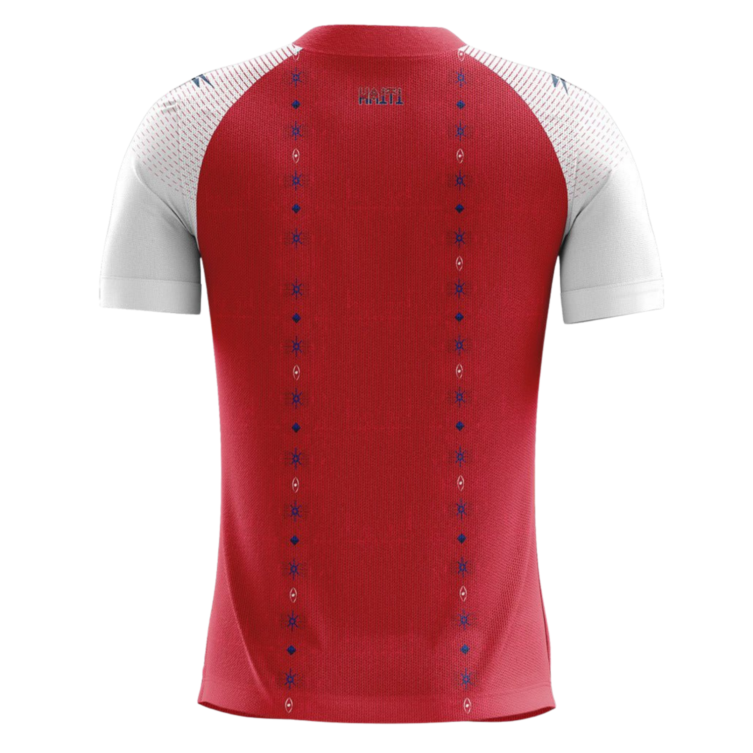 Haiti Men's Red Jersey 2025/26 Back - MuchoFut