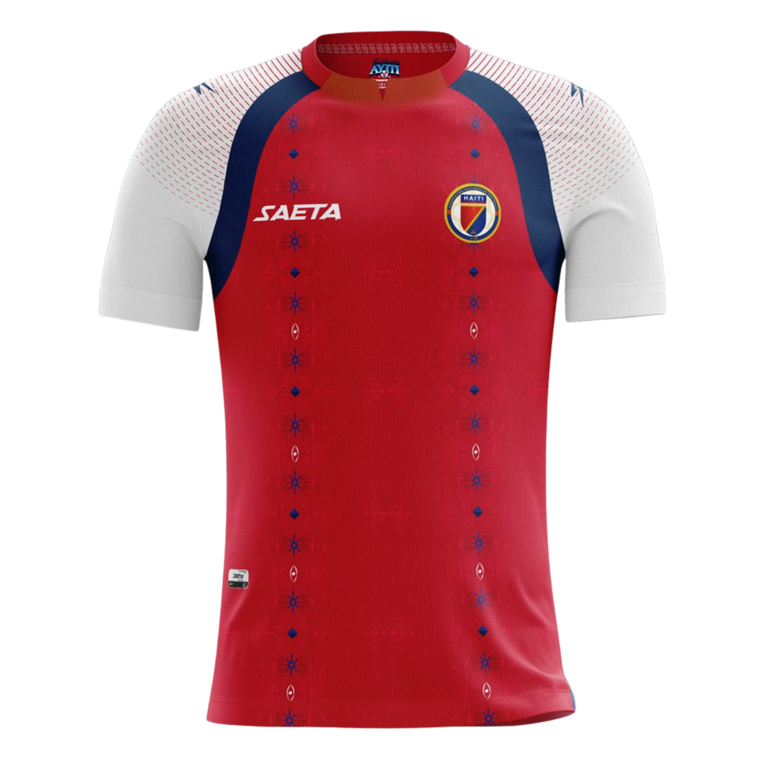 Haiti Men's Red Jersey 2025/26 Front - MuchoFut