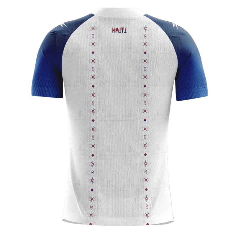 Haiti Men's Soccer Team Fans Jersey White - MuchoFut