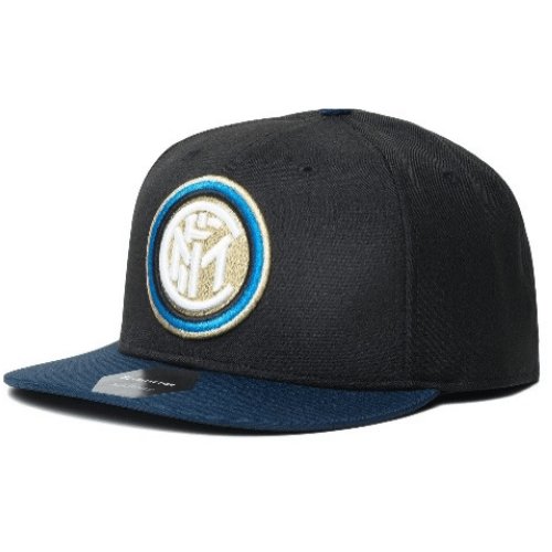 Inter Milan Flat Core Snapback Hat - MuchoFut